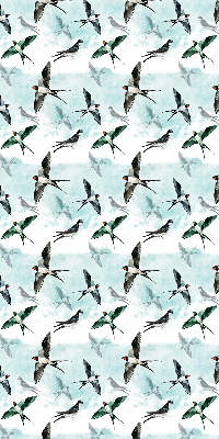 Fabric roller blind Swallows