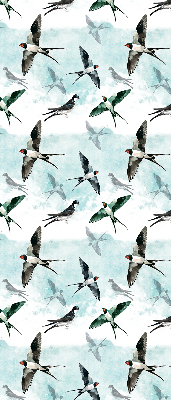 Fabric roller blind Swallows
