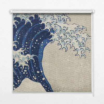 Modern roller blind Wave