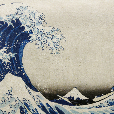 Modern roller blind Wave