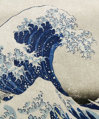Modern roller blind Wave