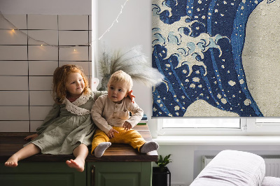Modern roller blind Wave