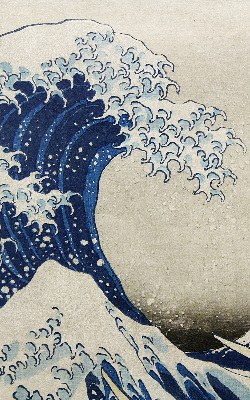 Modern roller blind Wave