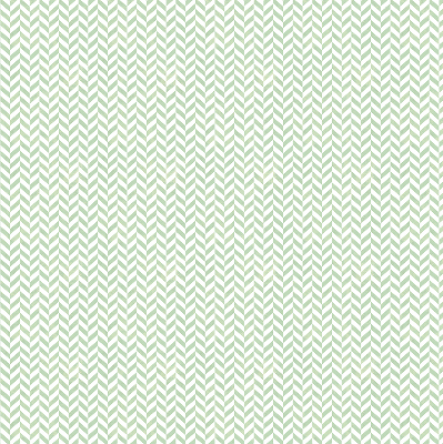 Roller blind for large window Green herringbone