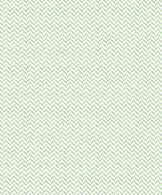 Roller blind for large window Green herringbone