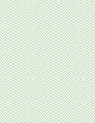 Roller blind for large window Green herringbone