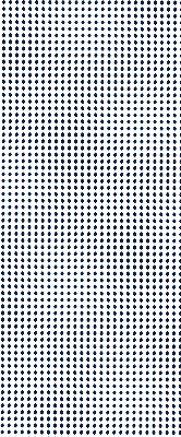 Roller blind for large window Black ovals