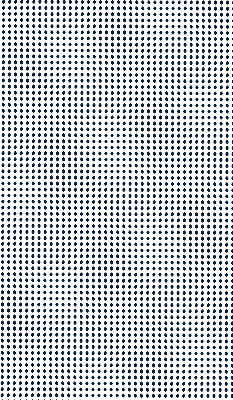 Roller blind for large window Black ovals