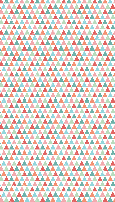 Fabric roller blind Colorful triangles