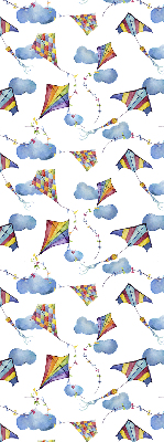 Fabric roller blind Colorful kites