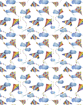 Fabric roller blind Colorful kites