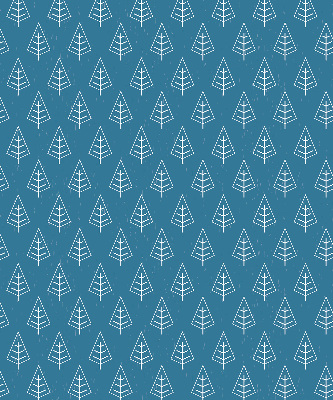 Modern roller blind Trees in the rain