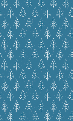 Modern roller blind Trees in the rain