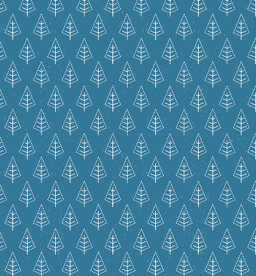 Modern roller blind Trees in the rain