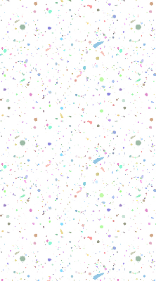 Modern roller blind Paint stains
