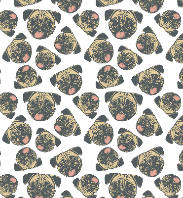 Roller blind for large window Bulldogs
