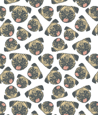 Roller blind for large window Bulldogs