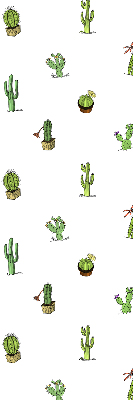 Roller blind for large window Cacti