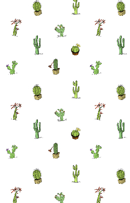 Roller blind for large window Cacti