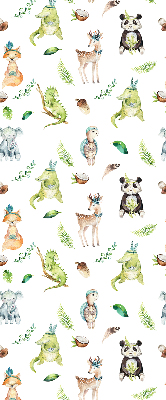 Roller blind for large window Animals and plants