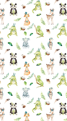 Roller blind for large window Animals and plants