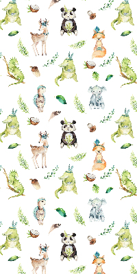 Roller blind for large window Animals and plants