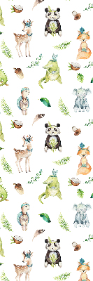 Roller blind for large window Animals and plants