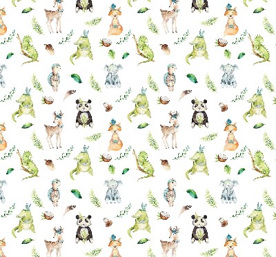 Roller blind for large window Animals and plants