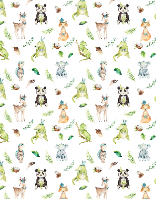 Roller blind for large window Animals and plants