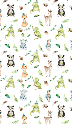 Roller blind for large window Animals and plants
