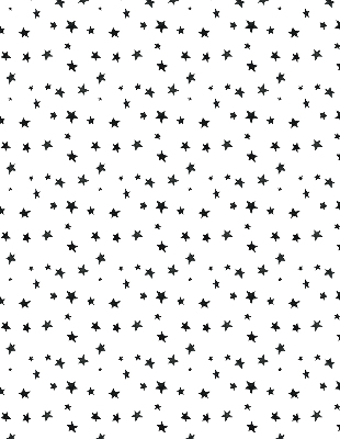 Modern roller blind Stars