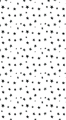 Modern roller blind stars pattern
