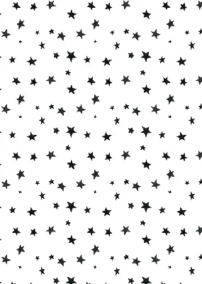 Modern roller blind stars pattern