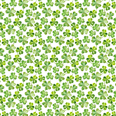Fabric roller blind Lucky clover