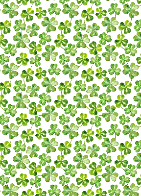 Fabric roller blind Lucky clover