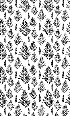 Fabric roller blind Painted leaves