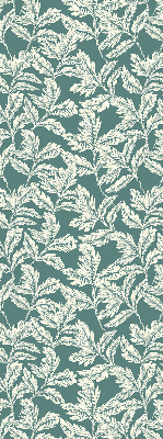 Leaf wallpaper modern roller blind