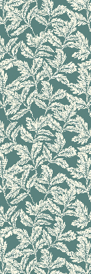 Leaf wallpaper modern roller blind