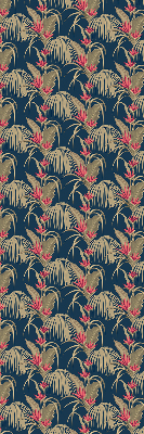 Roller blind for large window Interesting plants