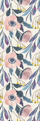 Modern roller blind Poppies