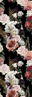 Modern roller blind A bouquet of roses