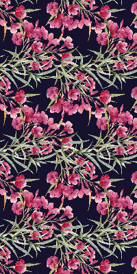 Modern roller blind Exotic flower
