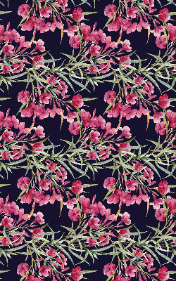 Modern roller blind Exotic flower