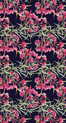 Modern roller blind Exotic flower