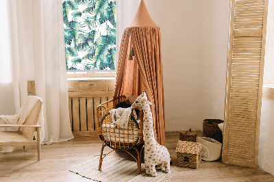 Fabric roller blind Leaves