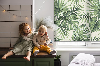 Modern roller blind Various leaves