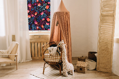 Poppy roller blind for large windows