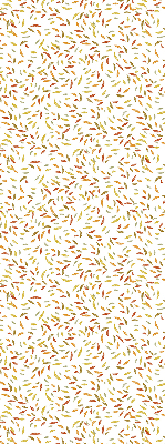 Fabric roller blind Falling leaves