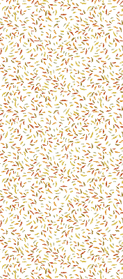 Fabric roller blind Falling leaves