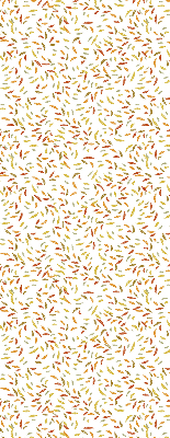 Fabric roller blind Falling leaves